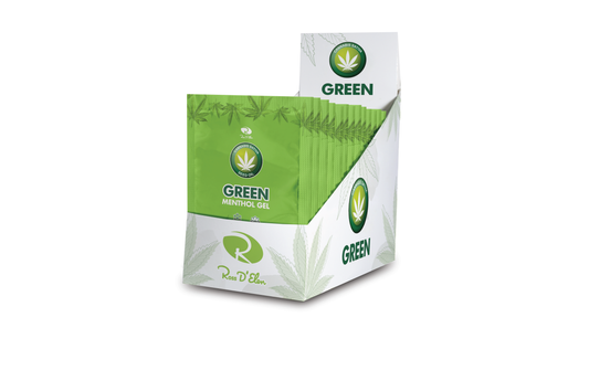 Green Menthol Gel - Muscle and joint gel - 24 x 30GR.
