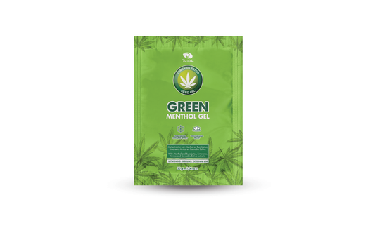 Green Menthol Gel - Muscle and joint gel - 24 x 30GR.